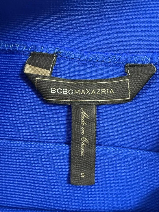 BCBGMaxAzria Royal Blue Bandage Bodycon Pencil Skirt Women’s Size S - Picture 3 of 9